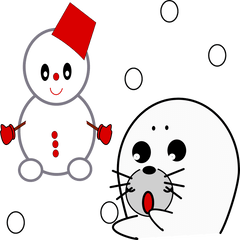 [LINEスタンプ] アザラシのスタンプの画像（メイン）