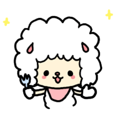 [LINEスタンプ] ひつじのホイップ