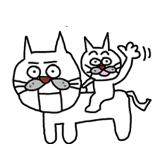 [LINEスタンプ] みんなのニヤンさん winter Ver.