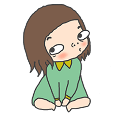 [LINEスタンプ] 学校に行くために私の妹のバッグ