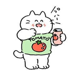 [LINEスタンプ] ネコのにゃーもっこ 3の画像（メイン）