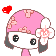 [LINEスタンプ] Flower Fairy