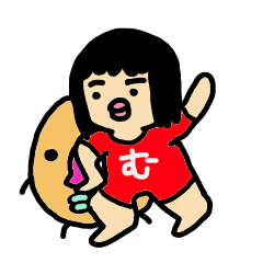 [LINEスタンプ] むーさん＆鼻デカ君英語版の画像（メイン）