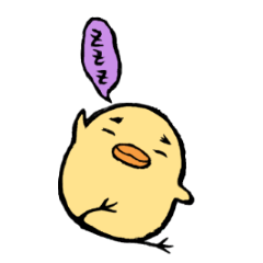 [LINEスタンプ] ひよこ店長は、ゆるっと忙し。の画像（メイン）