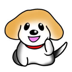 [LINEスタンプ] ビーグルさんの犬スタンプの画像（メイン）