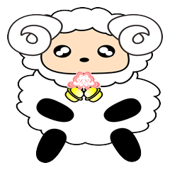 [LINEスタンプ] Ariesheep