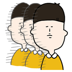 [LINEスタンプ] のっぺり顔のたろうくんの画像（メイン）