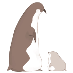 [LINEスタンプ] 子ペンギンと！