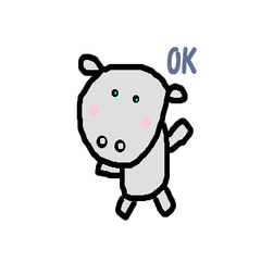 [LINEスタンプ] かばぽん