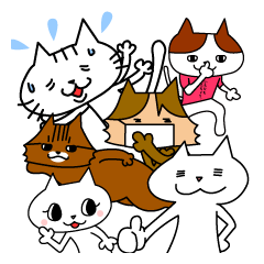 [LINEスタンプ] 店長とバイト。の画像（メイン）