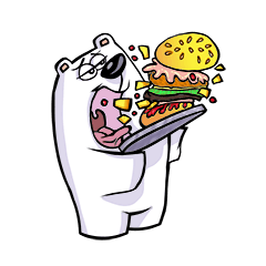 [LINEスタンプ] Basoo The Bearの画像（メイン）