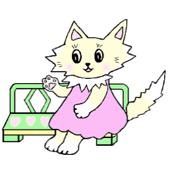 [LINEスタンプ] 共感ねこ、きょう子ちゃんとファミリー