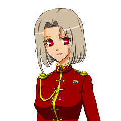 [LINEスタンプ] ドキ☆美女だらけの軍服試着会の画像（メイン）