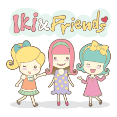 [LINEスタンプ] ikki＆friendsの画像（メイン）