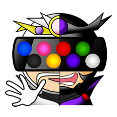 [LINEスタンプ] Various colors Fighter 2