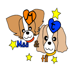 [LINEスタンプ] Maa＆Tiiの画像（メイン）