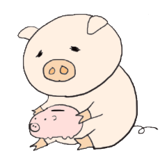 [LINEスタンプ] ぶたさんありがとうの画像（メイン）