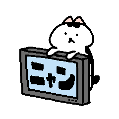 [LINEスタンプ] ぽっちゃり猫のオカメちゃん～猫語編の画像（メイン）