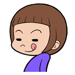 [LINEスタンプ] おかっぱ ちゃん