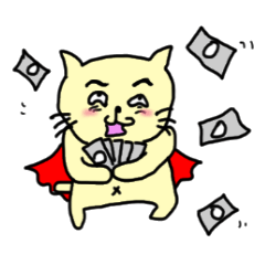 [LINEスタンプ] 第二弾 赤いマントのおがちゃんまん