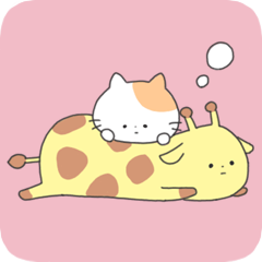 [LINEスタンプ] のんびりアニマル