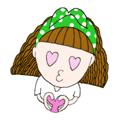 [LINEスタンプ] Mensao Girl, Valerie ！の画像（メイン）