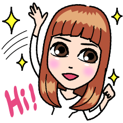 [LINEスタンプ] 藤田可菜