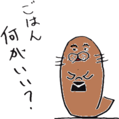 [LINEスタンプ] あざらしロケットの画像（メイン）