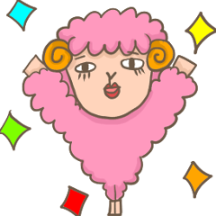 [LINEスタンプ] 羊な姉さんスタンプの画像（メイン）