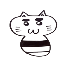 [LINEスタンプ] ねこけしの画像（メイン）