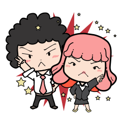 [LINEスタンプ] Employees