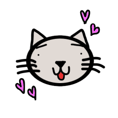 [LINEスタンプ] にゃんこのメッセージ