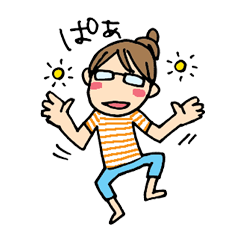 [LINEスタンプ] 日々の妃里の画像（メイン）