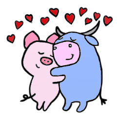 [LINEスタンプ] BuffBoy ＆ BabeGirlの画像（メイン）