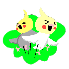 [LINEスタンプ] オカメインコライフ