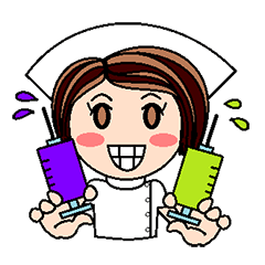 [LINEスタンプ] Nan is a nurse Part.2 (Eng.)