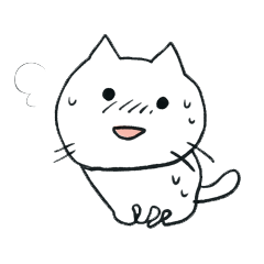 [LINEスタンプ] ぶりぶりにゃんこの画像（メイン）