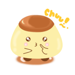 [LINEスタンプ] Pudi Pudding