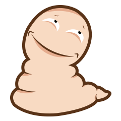 [LINEスタンプ] Crazy Worm