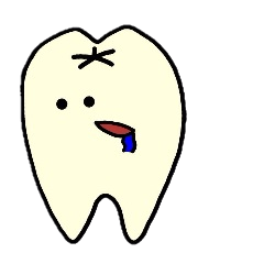 [LINEスタンプ] 可愛い歯のスタンプ(セリフ無しver)の画像（メイン）