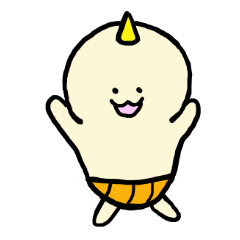 [LINEスタンプ] 子鬼クン