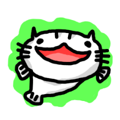 [LINEスタンプ] ナマズネコ