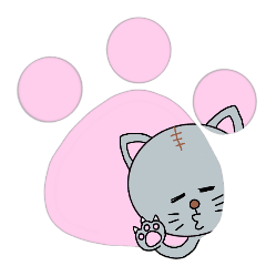 [LINEスタンプ] やんちゃ猫の肉球スタンプ！