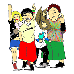 [LINEスタンプ] ライブキッズあるあるの画像（メイン）