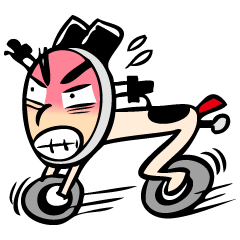 [LINEスタンプ] バイクな人