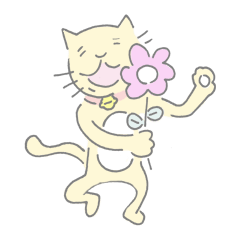 [LINEスタンプ] ネコのかお