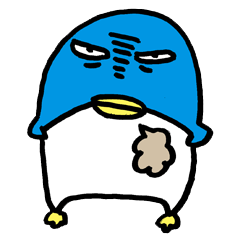 [LINEスタンプ] ウザいペンギン2の画像（メイン）