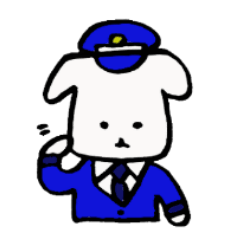 [LINEスタンプ] ワンコ警察24時の画像（メイン）