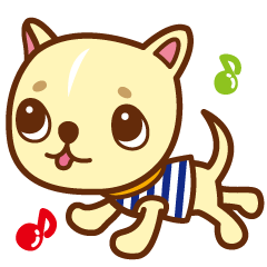 [LINEスタンプ] 子犬のにこちゃん