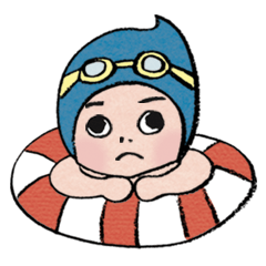 [LINEスタンプ] ふきげんなこどもたち